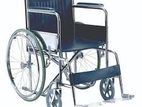 Wheelchair Crome Plated Steel Frame Wheel Chair