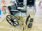 Wheelchair Fabric Padded Cushion Seat With (Alloy Wheel)