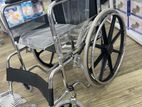 Wheelchair Fabric Padded Cushion Seat With (Alloy Wheel)