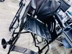 Wheelchair Powder Corted Black Edition With Safety Belt
