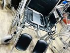 Wheelchair Rubber Tire Arm Decline Leg Reclining