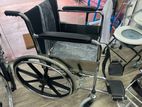 Wheelchair with alloy wheel tyre