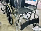 Wheelchair with alloy wheel tyre