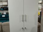 White 2 Door Cupboard