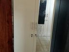 white 2 door cupboard (K-45)
