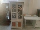 White 2 Door O C Cupboard