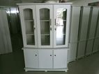 White 3 Door Cupboard