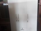 White 3 Door Cupboard (K-4)