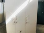 White 3D Melamine Wardrobes