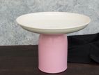 White and Pink Cake Stand