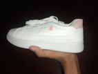 White & Pink Unisex Shoe