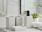 White Bathroom Ceramic Kit