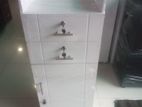 White Bed Side Cupboard (f-22)