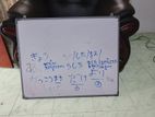 White Board 3×2 Feet