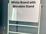 White Board with Movable Stand