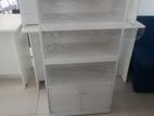 white book rack (C-1)