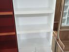white book rack (C-18)