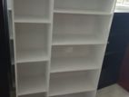 white book rack (C-20)