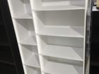 white book rack (C-20)