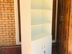 White box file rack with half door (005)