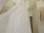 White Bridal Frock