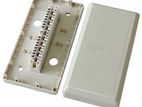 White Cable Distribution Box 10 Pairs LSA Module Indoor