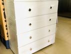 White Chest Drawer Set Xl