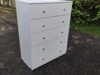 White Chest Of Drawer Cupboard