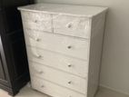 White Chest of Drawers (100)