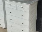 White chest of drawers (100)