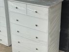 White chest of drawers