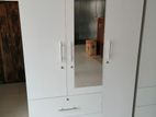 White Colour 3 Door Cupboard