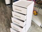 White Colour Drawer Cupboard