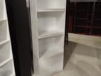 White Colour Melamine Book Rack