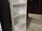 White Colour Melamine Book Rack