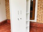 white cupboard with side rack (070)