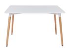 White Dinning Table 48x30”