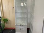 White Display Cupboard / Glass Cabinet