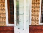White Glass cupboard