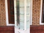 White Glass cupboard