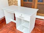 White Large computer table (098)