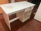White Large Computer Table (098)