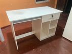 White Large Computer Table
