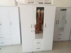 White Melamine 3 Door Cupboard