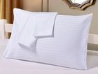 White Micro Fabric Pillow Case