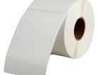White Plain 100mm X 150mm Barcode Label Roll