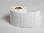 White Plain 30mm X 16mm Barcode Label Roll