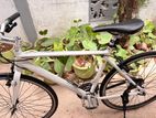 White Precision Hybrid Bike