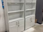 White Rack with Cupboard (005)