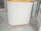 White Reception Table Modern One